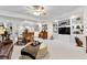 Finished basement includes a pool table, a dining area, and built in cabinets with shelves for storage at 248 Montrose Dr, Mcdonough, GA 30253