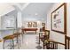 Basement with a bar, a pool table, and sitting area to entertain guests at 248 Montrose Dr, Mcdonough, GA 30253