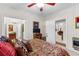 Bedroom showcases access to other rooms for convenient and connected living at 248 Montrose Dr, Mcdonough, GA 30253