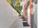 The enclosed patio provides a serene outdoor space with a brick wall and seating area at 248 Montrose Dr, Mcdonough, GA 30253