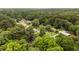Aerial view of a wooded neighborhood showcasing the surrounding trees at 2521 Whites Mill Ln, Decatur, GA 30032