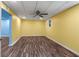 Finished basement space with new floors, pot lights, drop ceiling and freshly painted walls at 2521 Whites Mill Ln, Decatur, GA 30032