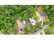 An aerial view shows property, neighborhood, and boundary lines at 3734 Powers Ferry Nw Rd, Atlanta, GA 30342