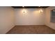 Finished basement with recessed lighting, neutral paint, and carpeting at 6529 Terraglen Way, Locust Grove, GA 30248