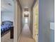 Hallway with access to rooms, including a bedroom and a bathroom at 1124 Monarda Nw Way, Acworth, GA 30102