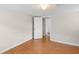 Bedroom featuring wood-look flooring, and an open door to another room at 2358 Dabney Ter, East Point, GA 30344