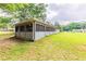 An outside view of the large screened in back porch at 6715 Kimberly Mill Rd, Atlanta, GA 30349