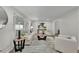 Inviting living room featuring stylish decor, comfortable seating, and plenty of natural light from the windows at 5400 Mill Run Dr, Marietta, GA 30068