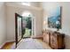 Spacious foyer with open door view of the landscaped front yard at 3361 Woodington Se Ct, Marietta, GA 30067