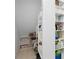 Pantry with ample shelving for organized storage of food and household items at 3361 Woodington Se Ct, Marietta, GA 30067