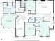 Second floor layout showcasing bedrooms, bathrooms, and walk-in closets at 3361 Woodington Se Ct, Marietta, GA 30067