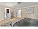 Inviting bedroom with hardwood flooring and modern décor at 9701 Buice Rd, Alpharetta, GA 30022