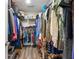 Walk-in closet with custom shelving and ample storage space at 9701 Buice Rd, Alpharetta, GA 30022