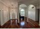 Inviting foyer with hardwood floors, high ceilings, and natural light at 2504 Dalesford Ct, Dacula, GA 30019