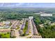 Aerial view of home, W Rock Quarry Rd, and community amenities in Buford, GA at 2677 Sardis Chase Ct, Buford, GA 30519