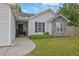 Inviting front porch area with walkway and siding, offering a warm welcome at 507 Hillcrest Cross Rd, Canton, GA 30115