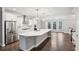 Well-appointed kitchen featuring a large island, modern appliances, and stylish lighting at 1036 Grant Park Rd, Decatur, GA 30033