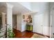 Foyer features gleaming hardwood floors and a view of the staircase at 1777 Chasewood Park Ln, Marietta, GA 30066