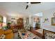 Spacious living room with hardwood floors open to dining area at 1777 Chasewood Park Ln, Marietta, GA 30066