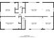 Detailed floor plan showcasing the layout of the bedrooms, bathrooms, kitchen, and living spaces at 2201 Bollingbrook Drive, Atlanta, GA 30311