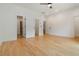 Spacious bedroom featuring hardwood floors and multiple doorways at 367 Parkway Ne Dr # 4, Atlanta, GA 30312