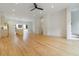 Open concept living area with hardwood floors, recessed lighting, and modern finishes at 367 Parkway Ne Dr # 4, Atlanta, GA 30312