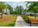 Inviting community area with benches and a fire pit, perfect for gatherings at 996 Layton Dr, Buford, GA 30518