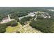 Aerial view showcasing the home's location near the Austell Powder Springs Road NW intersection at 4065 Old Austell Rd, Powder Springs, GA 30127