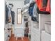 Organized walk-in closet with shelving and storage at 7523 Kimberly Lynn Ct, Lithonia, GA 30058