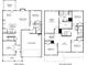 Detailed two-story floor plan showcasing a spacious layout with bedrooms, bathrooms, kitchen, and living areas at 7761 Halifax Way, Fairburn, GA 30213