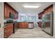 Spacious eat-in kitchen with stainless steel appliances, ample cabinets, and eat-in dining space at 23 Timberlake Pointe Ne, Cartersville, GA 30121