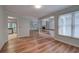 Spacious living area with hardwood floors, natural light, and an open floor plan at 23 Timberlake Pointe Ne, Cartersville, GA 30121