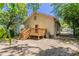 Backyard featuring a wooden deck with stairs, perfect for outdoor entertaining at 3361 Myrtle St, Atlanta, GA 30354