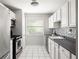Well-lit kitchen with white cabinets and stainless steel appliances at 520 Park Se Ave # 2, Atlanta, GA 30312