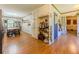 Dining area featuring built in cabinets and open floor plan at 3769 Bay Creek Church Rd, Loganville, GA 30052
