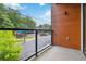 Exterior view of patio with metal railing at 367 Parkway Ne Dr # 5, Atlanta, GA 30312