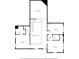 Detailed floor plan showcasing the layout of the home's upper levels with dimensions of rooms at 5365 Glenhaven Dr, Cumming, GA 30041