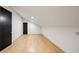 Finished attic space with hardwood floors and modern recessed lighting at 942 Fairfield, Marietta, GA 30068