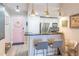 Kitchen with breakfast bar and stainless steel appliances at 3040 Peachtree Nw Rd # 1013, Atlanta, GA 30305