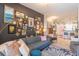 Open living room view with decor at 3040 Peachtree Nw Rd # 1013, Atlanta, GA 30305
