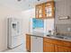 Functional kitchen area with granite countertops and stainless appliances at 4038 Sharon Woods Dr, Powder Springs, GA 30127