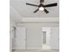 Ceiling fan and closet view of the Primary bedroom at 910 Melody Ridge Ln, Buford, GA 30518