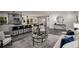 Expansive open-concept space that blends the kitchen, dining, and living area at 681 Fielding Sw Ln, Atlanta, GA 30311