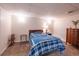 Bedroom features natural light and warm, neutral colors with an inviting feel at 1737 Mount Berry Dr, Douglasville, GA 30135