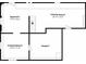 Basement floorplan showcasing unfinished spaces and storage, highlighting the home's full potential at 3170 Bellgreen Way, Decatur, GA 30032