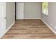 The bedroom with hardwood floors and neutral walls at 3170 Bellgreen Way, Decatur, GA 30032