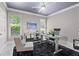 Bright office space with modern desk, chair and stylish decor at 10630 N Edgewater Pl, Johns Creek, GA 30097