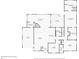 Detailed floor plan showcasing layout of the kitchen, bedrooms, living room, and other living spaces at 2786 Overlook Ne Dr, Atlanta, GA 30345