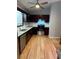 This kitchen features updated stainless steel appliances at 4191 Alaina Cir, Austell, GA 30106
