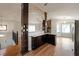 Modern Kitchen featuring dark cabinets, stainless steel appliances and granite countertops at 4191 Alaina Cir, Austell, GA 30106